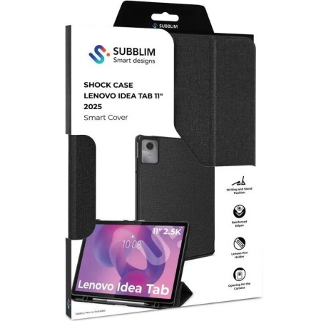Funda Subblim Shock Case Lenovo Idea Tab 11″ 2025/ Negra