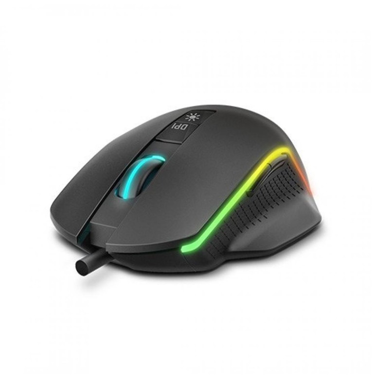 Mouse raton krom keos gaming 6400 dpi usb rgb