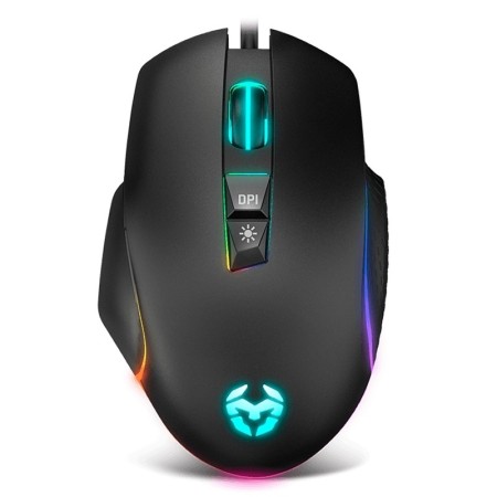 Mouse raton krom keos gaming 6400 dpi usb rgb