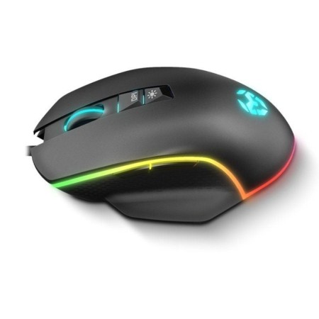 Mouse raton krom keos gaming 6400 dpi usb rgb