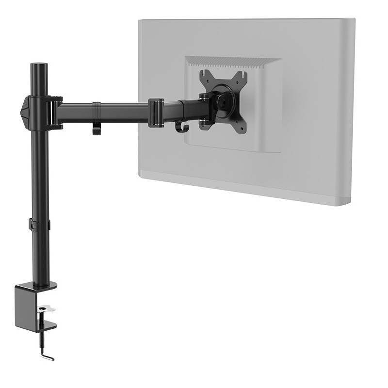 Soporte de mesa nox single para monitor 13 pulgadas - 17 pulgadas carga maxima 8kg vesa 100 x 100