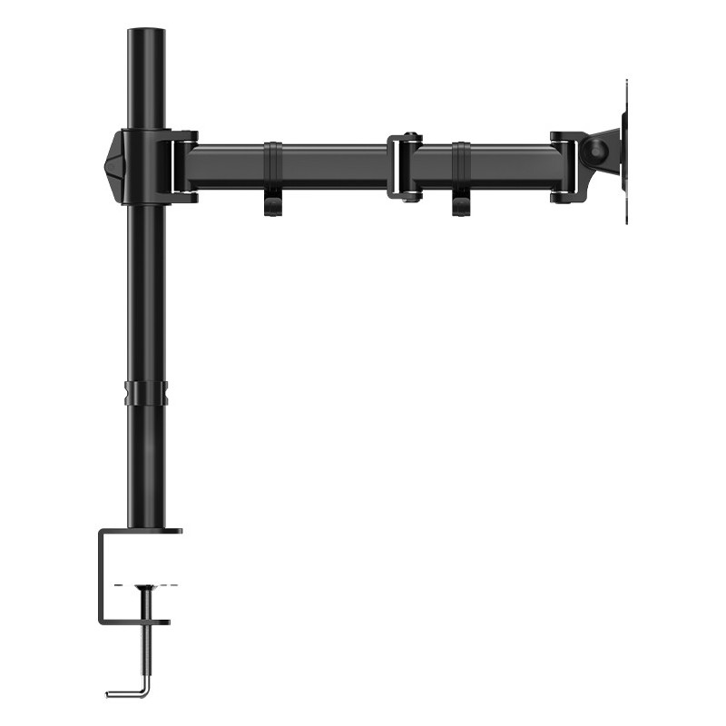 Soporte de mesa nox single para monitor 13 pulgadas - 17 pulgadas carga maxima 8kg vesa 100 x 100