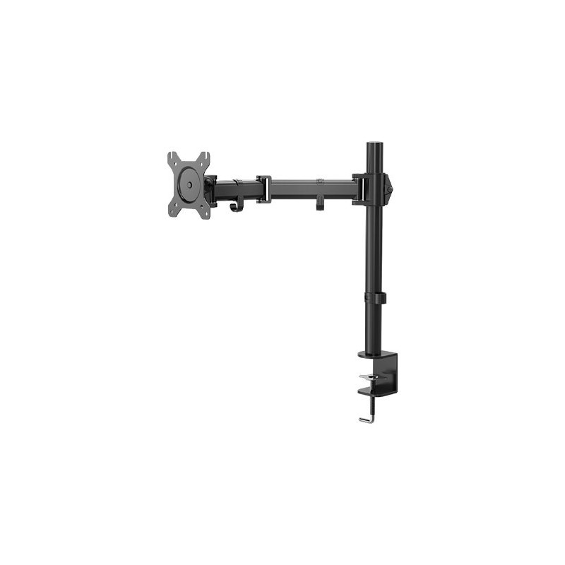 Soporte de mesa nox single para monitor 13 pulgadas - 17 pulgadas carga maxima 8kg vesa 100 x 100