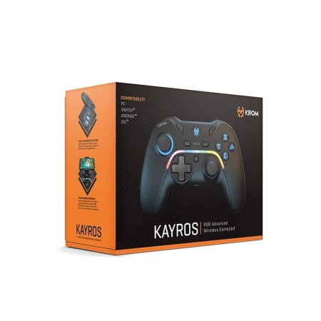 Gamepad Krom Kayros Inalámbrico