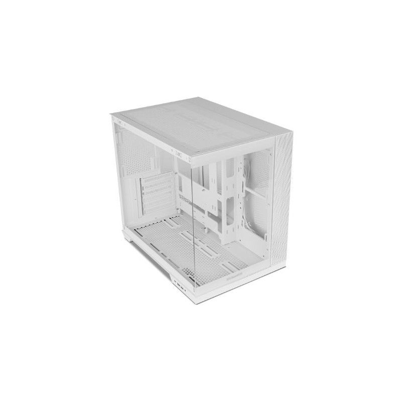 Caja ordenador gaming hummer astra neo atx argb cristal templado blanco