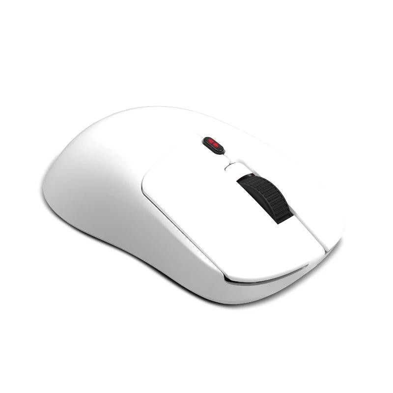 Raton inalambrico gaming krom klever blanco