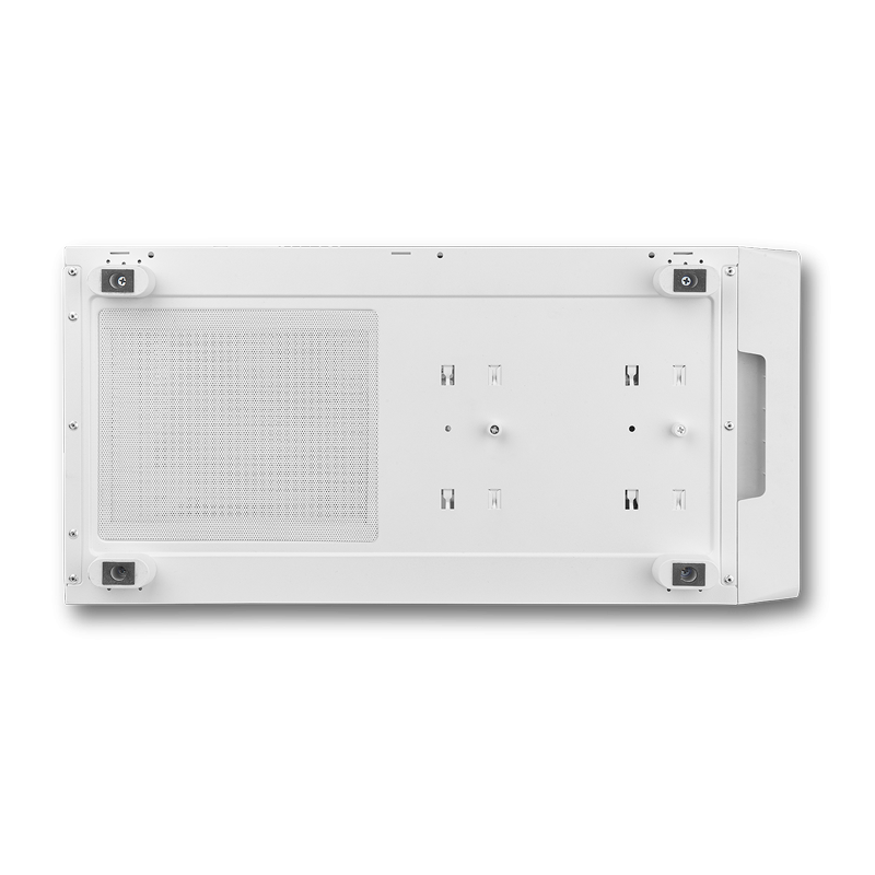 Caja ordenador gaming nox hummer bios atx cristal templado lcd 8″ blanco