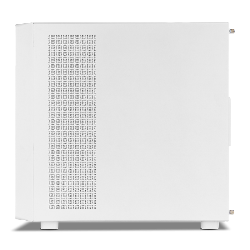 Caja ordenador gaming nox hummer bios atx cristal templado lcd 8″ blanco