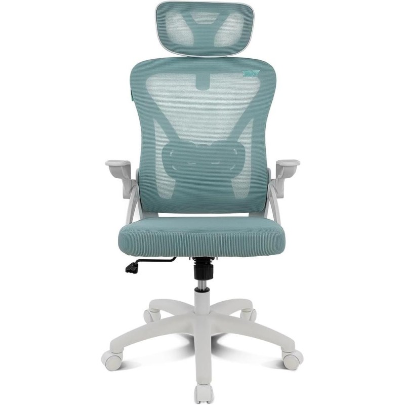 Silla gaming drift drair35 blanca - turquesa