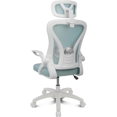 Silla gaming drift drair35 blanca - turquesa