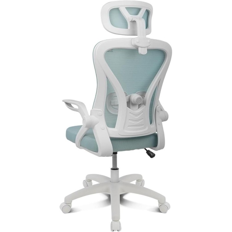 Silla gaming drift drair35 blanca - turquesa