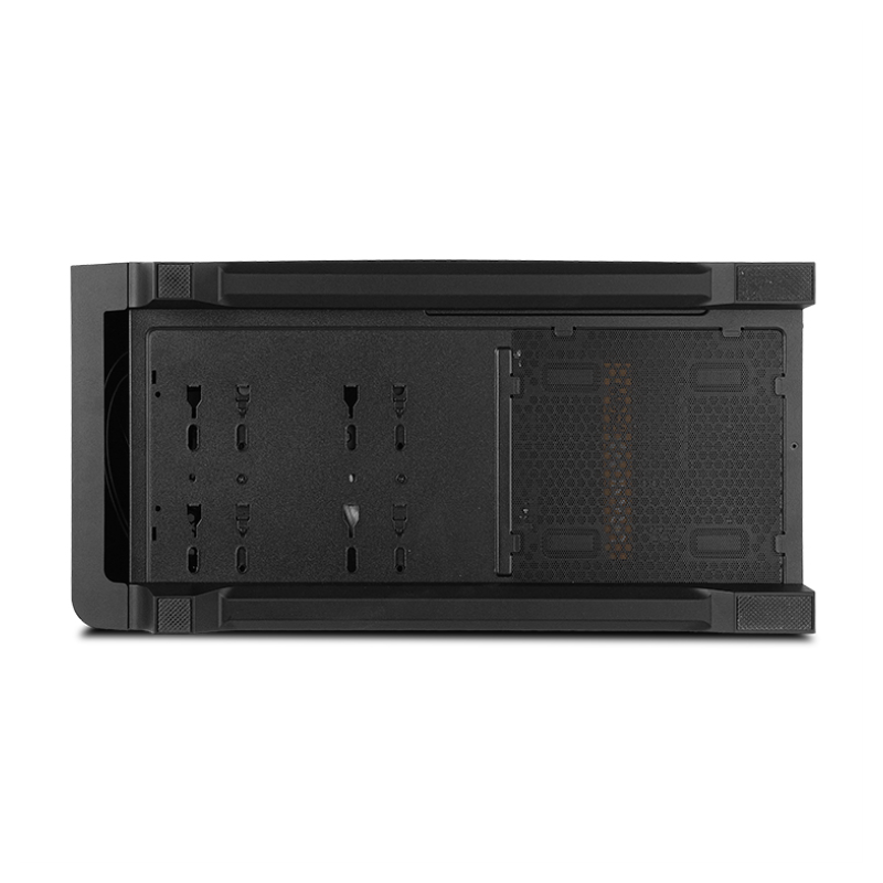 Caja ordenador gaming nox hummer ether atx argb cristal templado negro