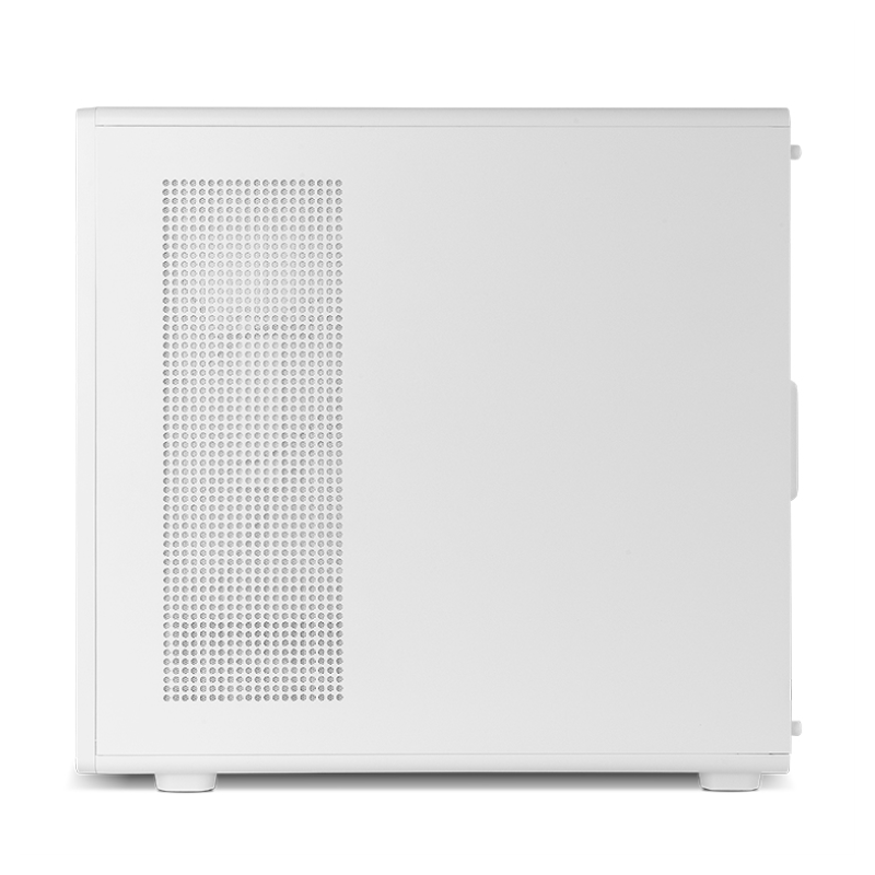 Caja ordenador gaming nox hyperflow hummer aero atx argb cristal templado blanco