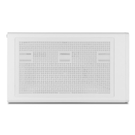 Caja ordenador gaming nox infinity iota atx argb cristal templado blanca