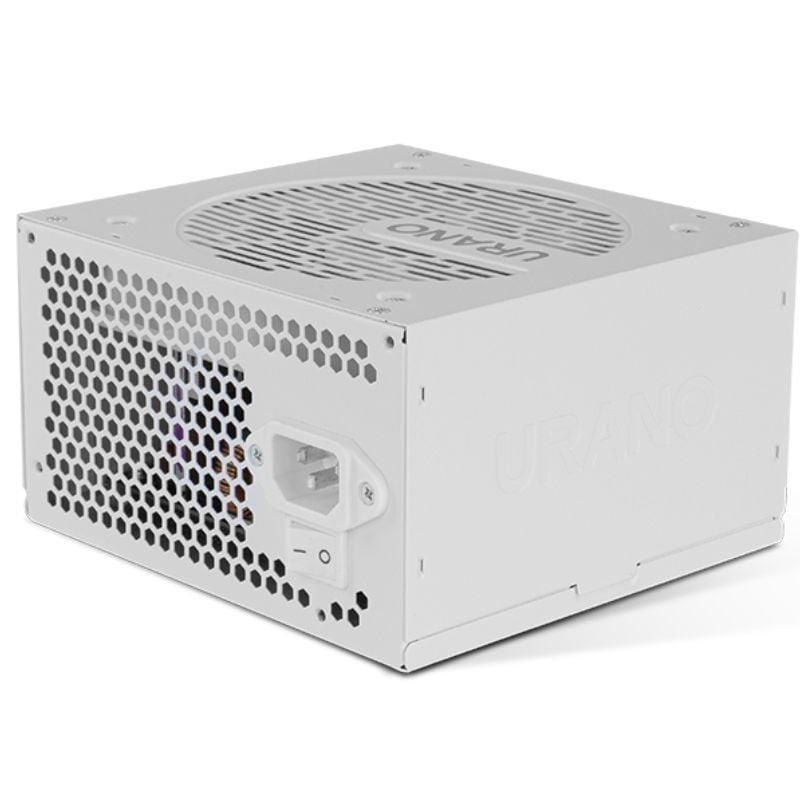 Fuente de Alimentación Nox Hummer Urano Pro White/ 650W/ Ventilador 12cm/ 80 Plus Bronze