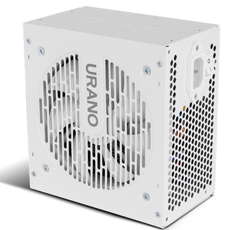 Fuente de Alimentación Nox Hummer Urano Pro White/ 650W/ Ventilador 12cm/ 80 Plus Bronze