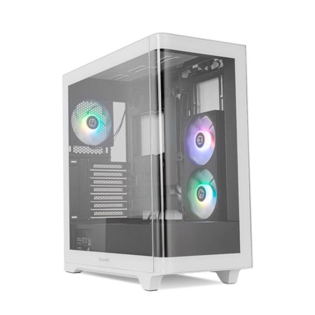 Caja Gaming Semitorre Nox Hummer ETHER/ Blanca y Negra