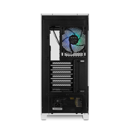Caja Gaming Semitorre Nox Hummer ETHER/ Blanca y Negra