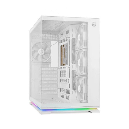 Caja Gaming Semitorre Nox Hummer Galaxy/ Blanca