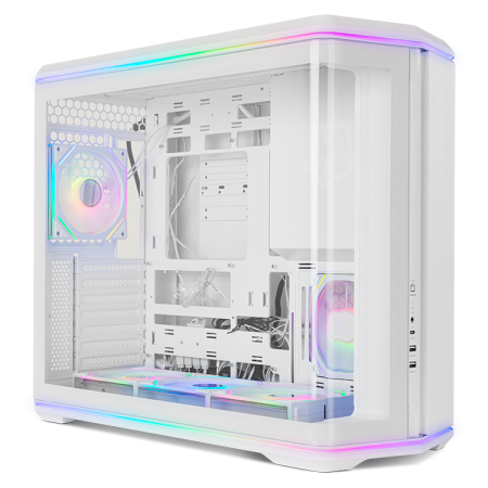 Caja Gaming Semitorre Nox Hummer Anvil/ Blanca