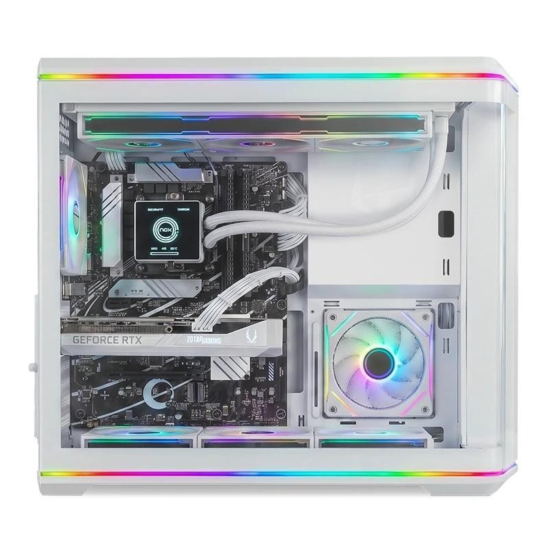 Caja Gaming Semitorre Nox Hummer Anvil/ Blanca