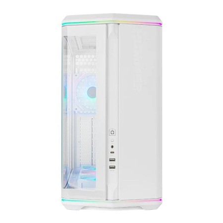 Caja Gaming Semitorre Nox Hummer Anvil/ Blanca