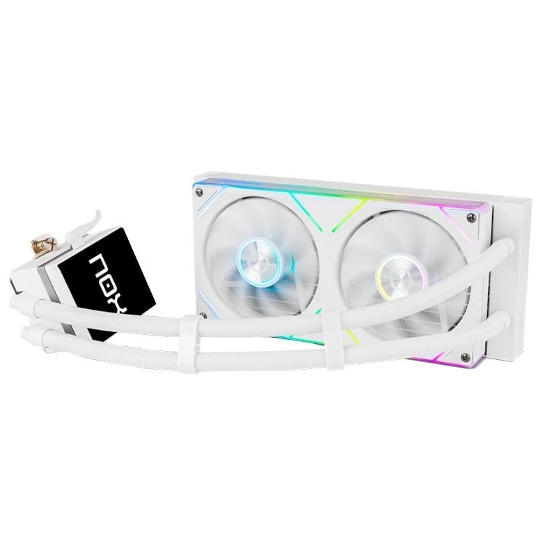 Sistema de Refrigeración Líquida Nox M-240 LCD/ Blanco