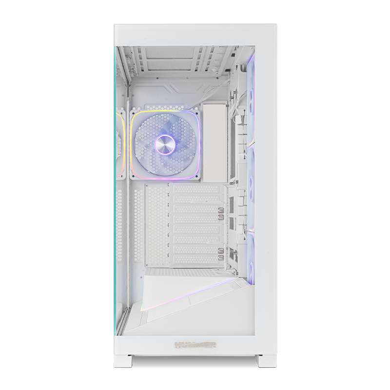 Caja Gaming Semitorre Nox Hummer Blade/ Blanca