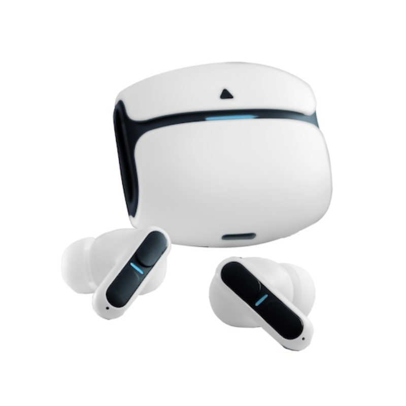 Auriculares Bluetooth Leotec TWS Gaming Nebula Fit con estuche de carga/ Autonomía 7.5h/ Blancos