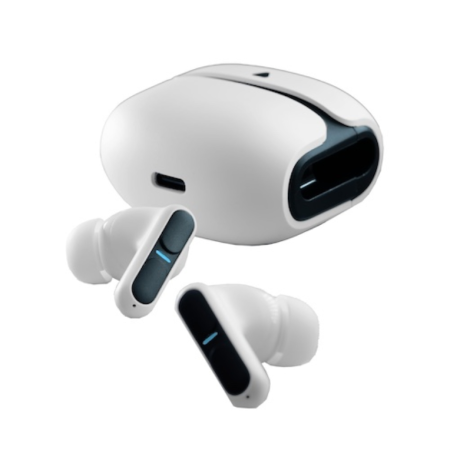 Auriculares Bluetooth Leotec TWS Gaming Nebula Fit con estuche de carga/ Autonomía 7.5h/ Blancos