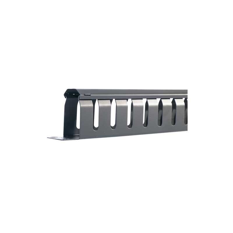 2LAN Panel Pasacables Tapa 19″ 1U Metal