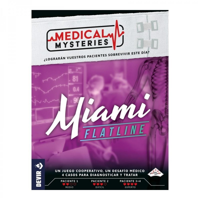 Juego de mesa medical mysteries miami