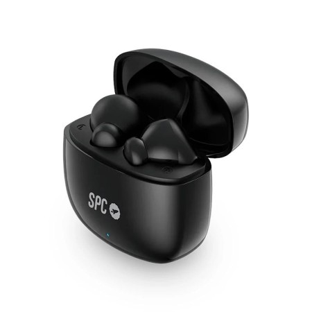 Auriculares Bluetooth SPC Zion 2 Play con estuche de carga/ Autonomía 7h/ Negros
