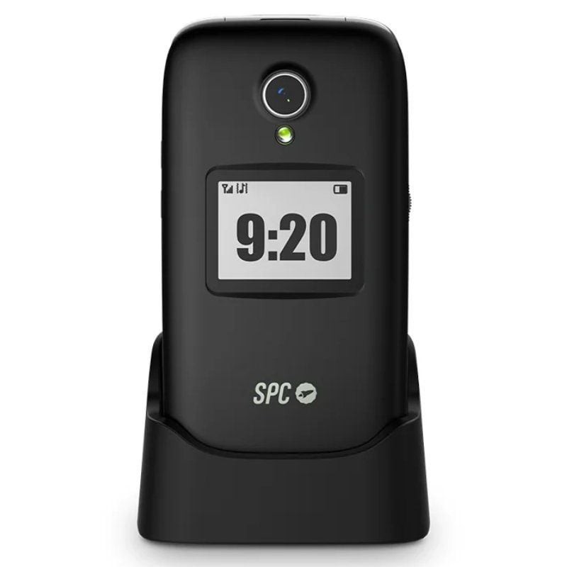 Teléfono Móvil SPC Polaris para Personas Mayores/ 4G/ Negro