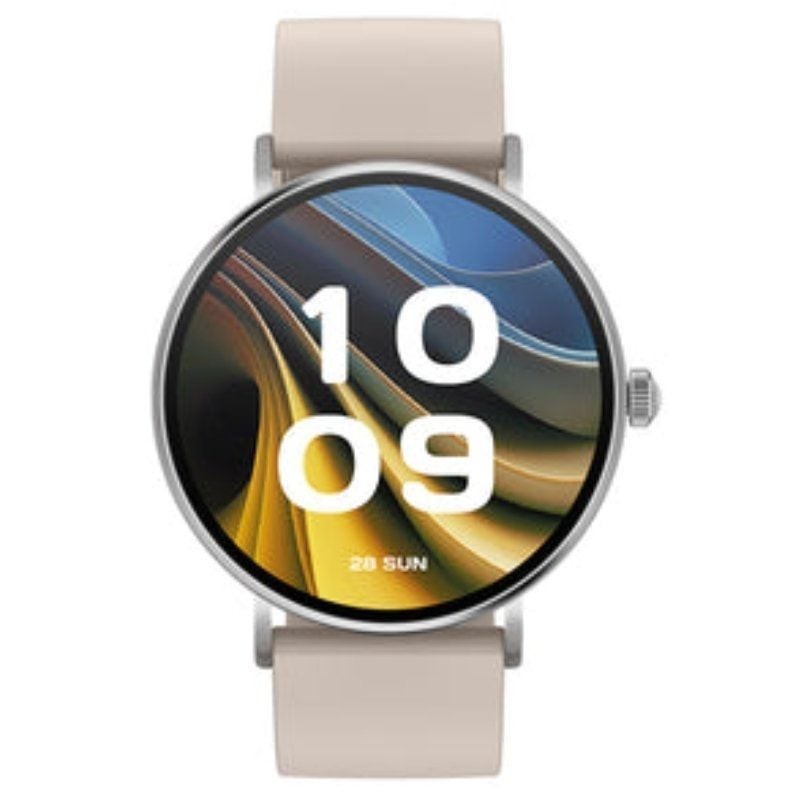 Smartwatch SPC Smartee Duo Velvet 9656B/ Notificaciones/ Frecuencia Cardíaca/ Blanco