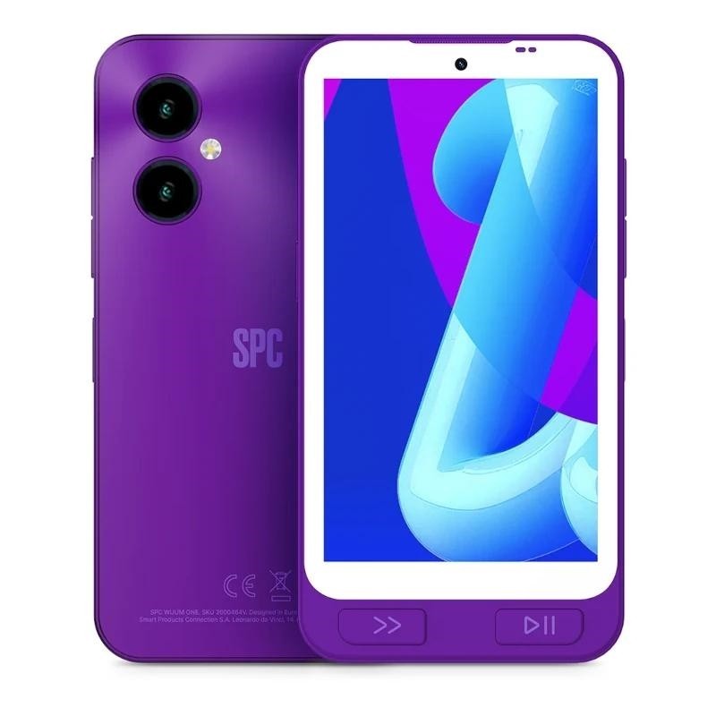 Smartphone SPC Wuum One 4GB/ 64GB/ 5″/ Púrpura