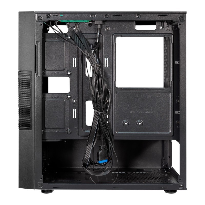 Caja ordenador gaming unykach aero c25 matx vidrio negra
