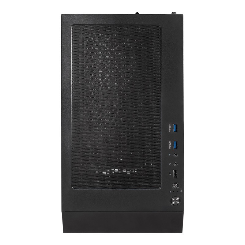 Caja ordenador gaming unykach aero c25 matx vidrio negra