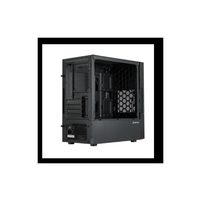 Caja ordenador gaming unykach aero c25 matx vidrio negra