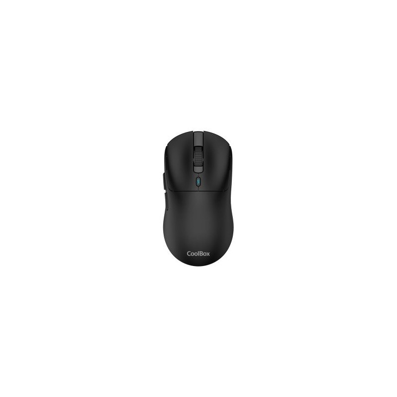Mouse raton coolbox w03 ultraligero negro 10000 dpi gaming inalambrico rf+bt