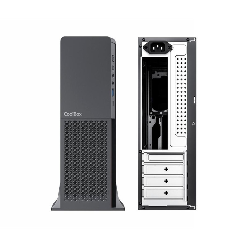Caja ordenador coolbox microatx slim t313 usb - c fuente sfx 500w incluida