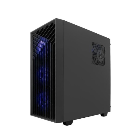 Caja ordenador gaming coolbox ga300 grid line atx argb cristal templado negro