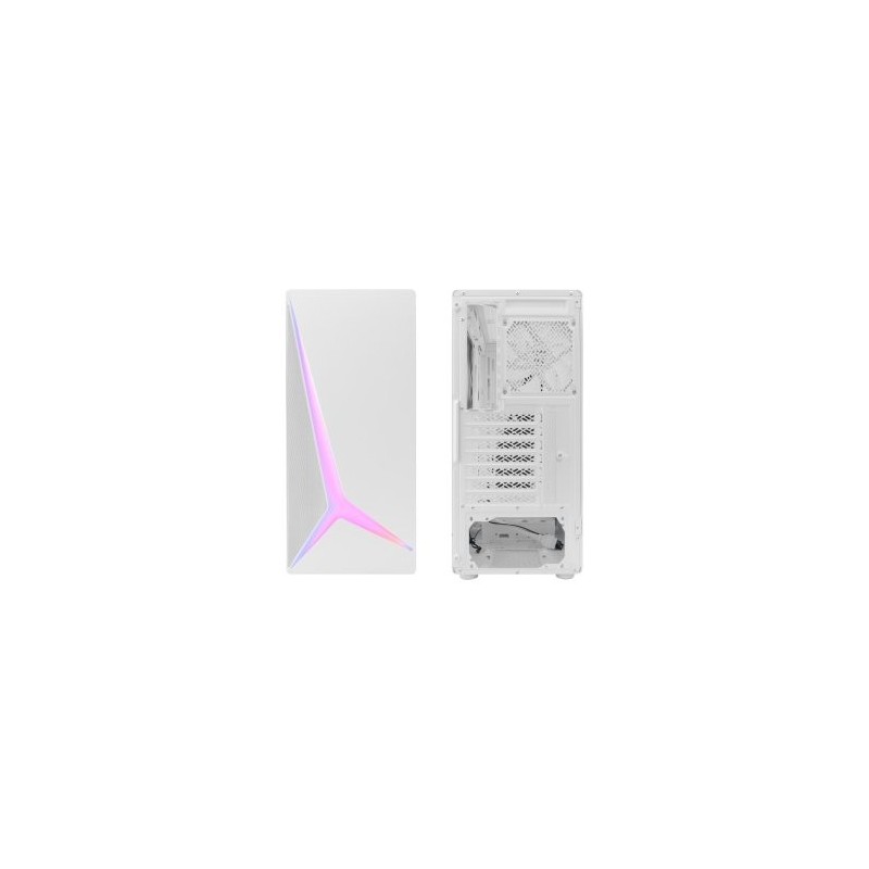 Caja ordenador gaming coolbox ga450 star light argb atx blanco