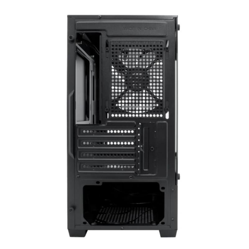 Caja ordenador gaming coolbox gm200 vision lite matx argb cristal templado negra