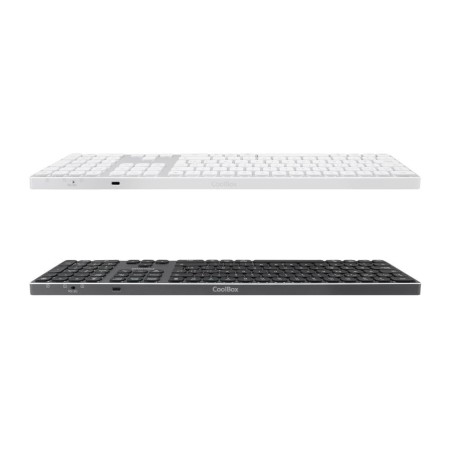 Teclado inalambrico retroiluminado coolbox moonlight key b431