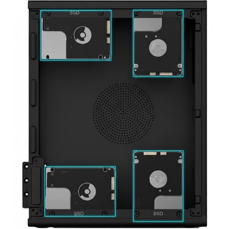 Caja ordenador coolbox matx slim t100 usb - c 3.2 gen1 full metal s - fte + 1 vent. 90mm