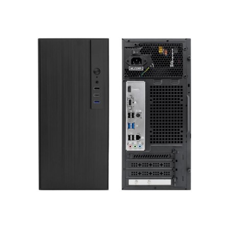 Caja ordenador coolbox m460 m - atx negro usb - c sin fuente