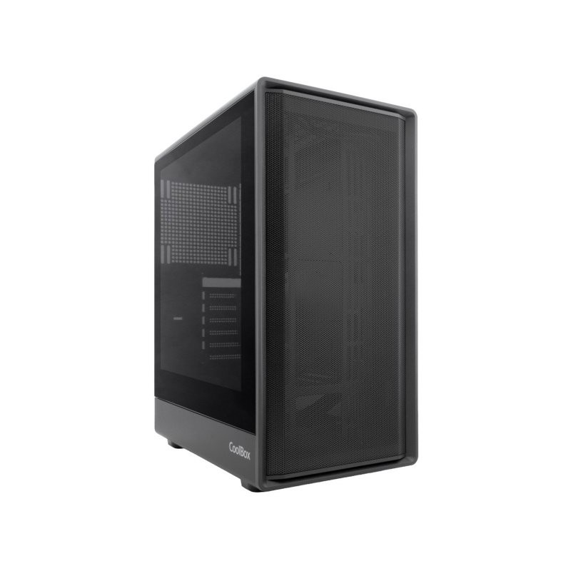 Caja ordenador gaming coolbox ga700 darkside atx cristal templado negra