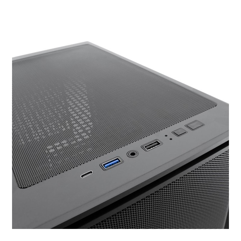 Caja ordenador gaming coolbox ga700 darkside atx cristal templado negra