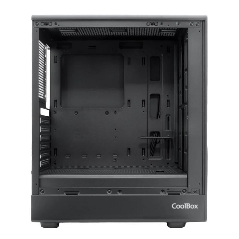 Caja ordenador gaming coolbox ga700 darkside atx cristal templado negra